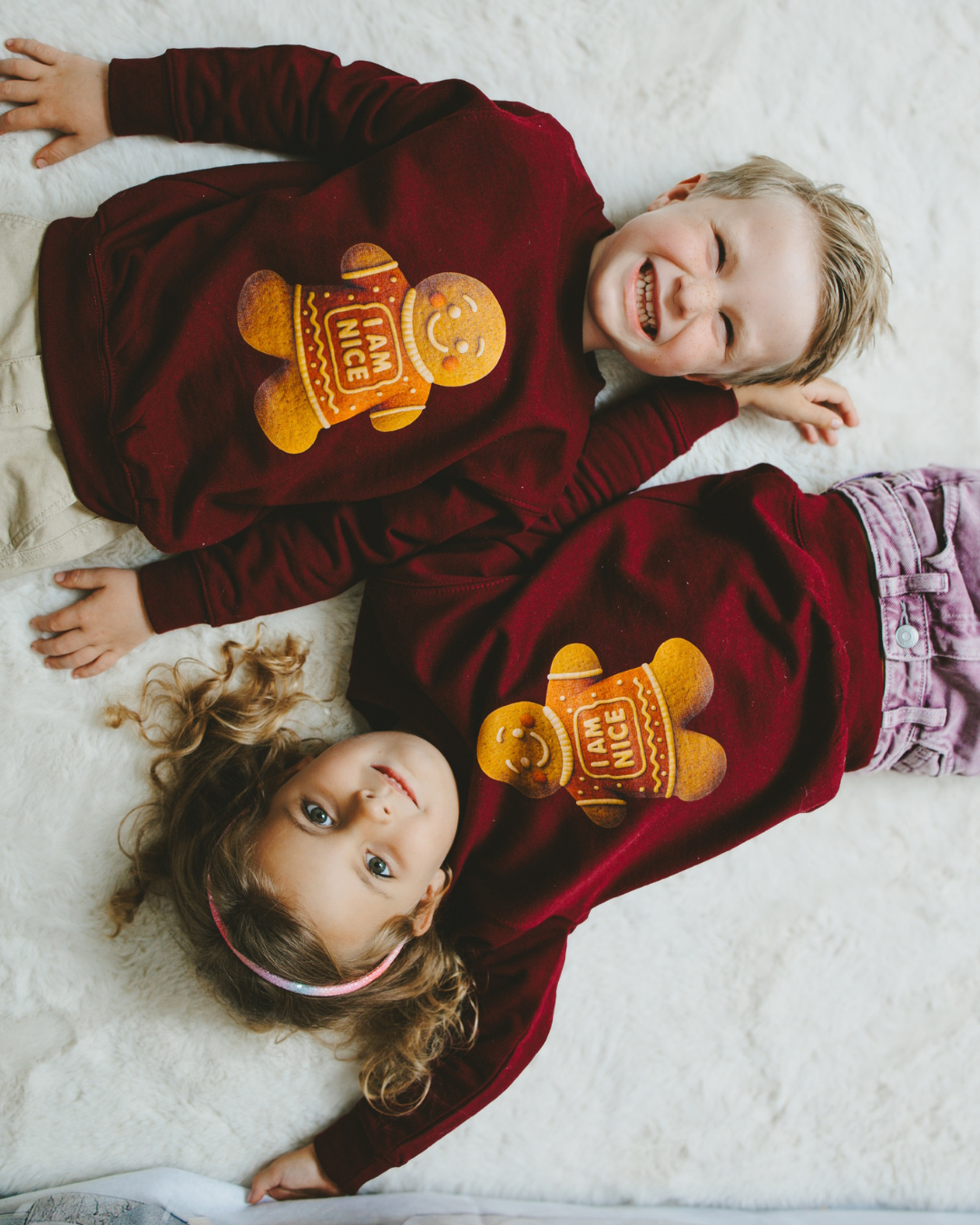 Gingerbread ‘Jam’ Christmas Jumper (Child)