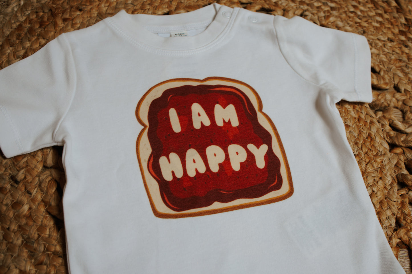'I am HAPPY' TOAST Tee