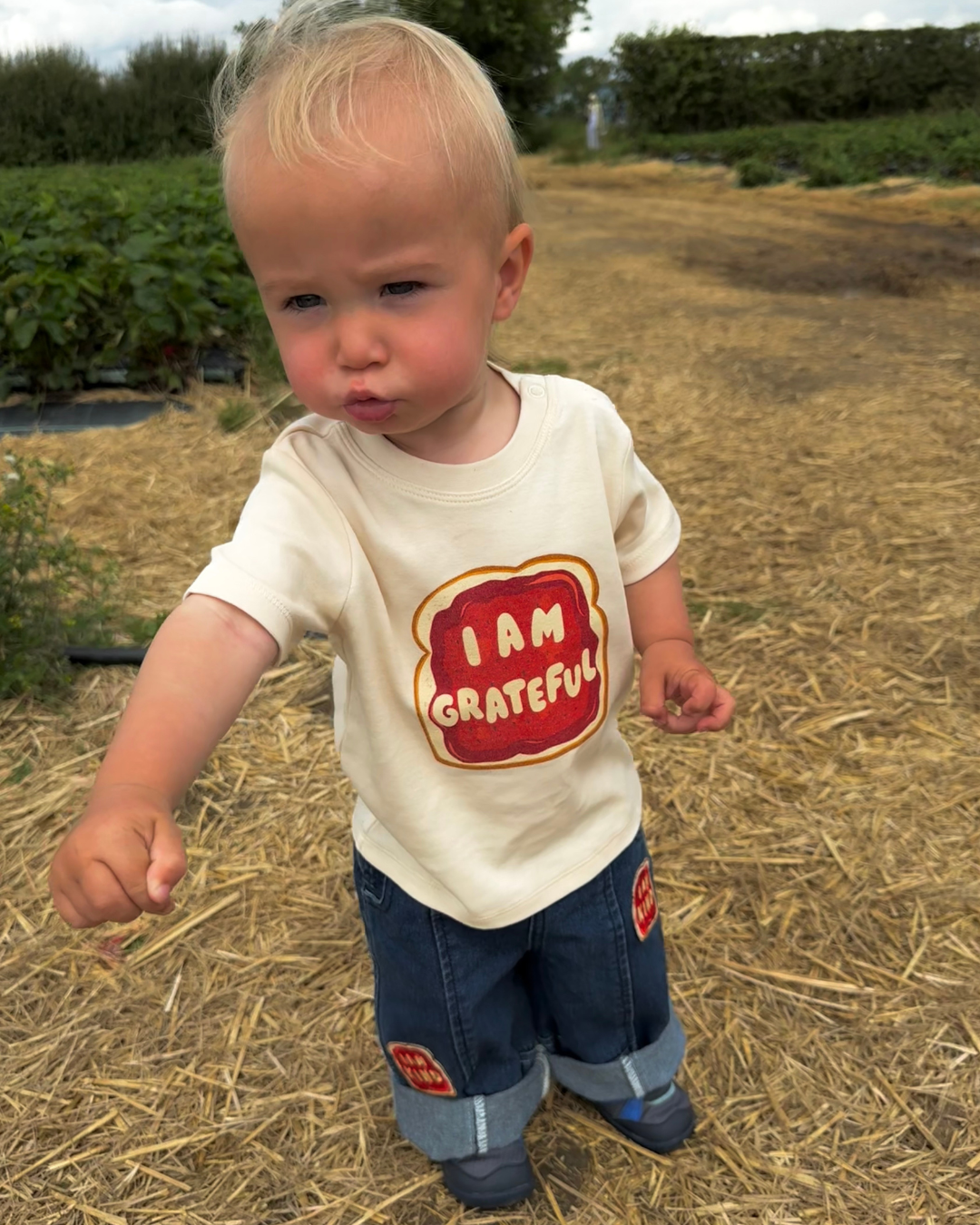 'I am GRATEFUL' TOAST Tee