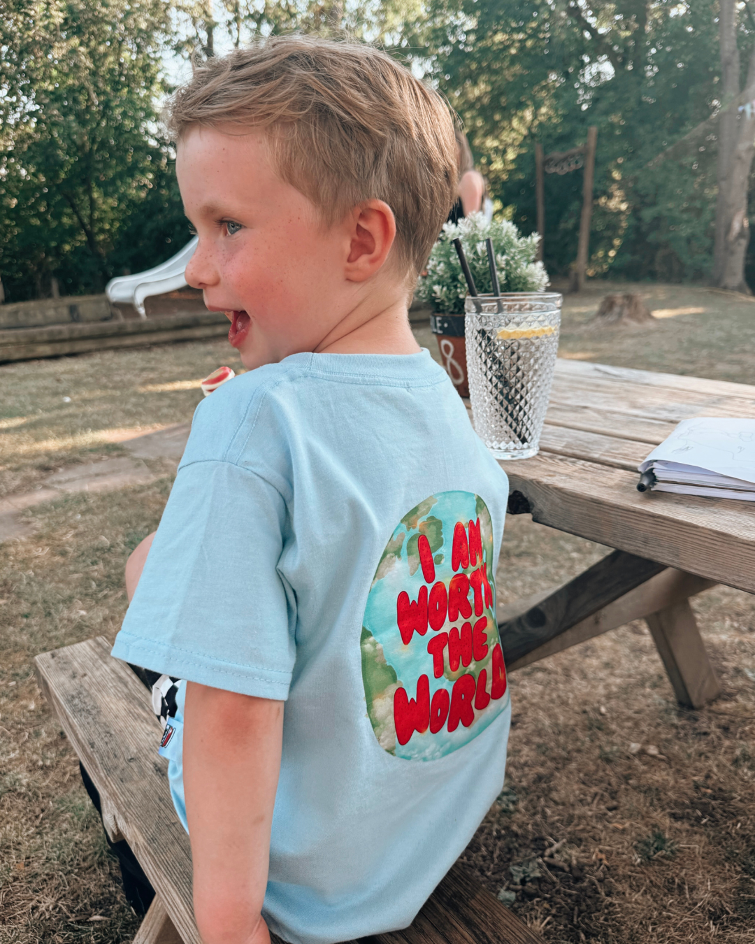 ‘Worth the World’ Child Tee