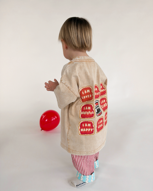 Affirmations on Toast in Milk Tea