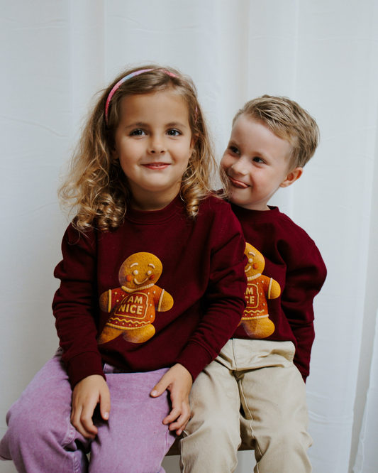Gingerbread ‘Jam’ Christmas Jumper (Child)