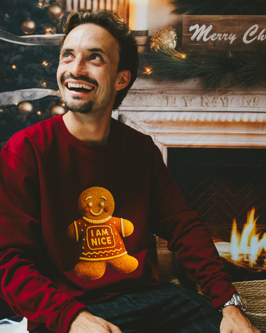 Gingerbread ‘Jam’ Christmas Jumper (Adult)