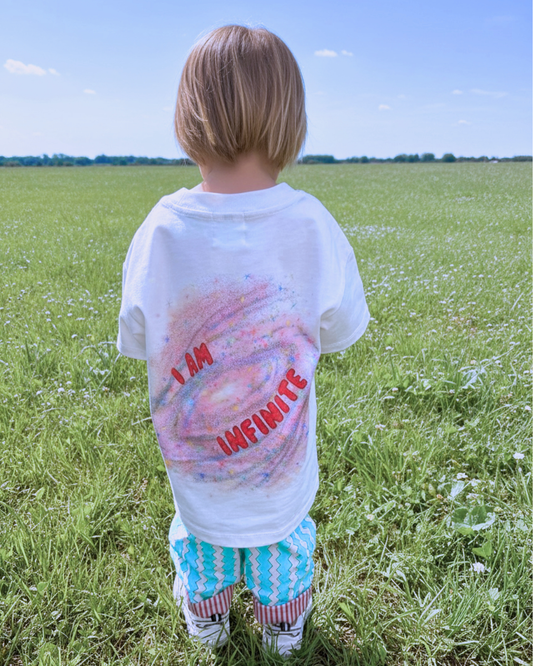 ‘I am Infinite’ in Milky-way White