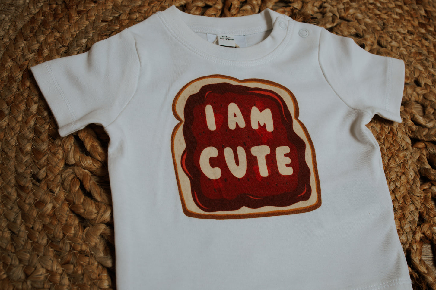 'I am CUTE' TOAST Tee